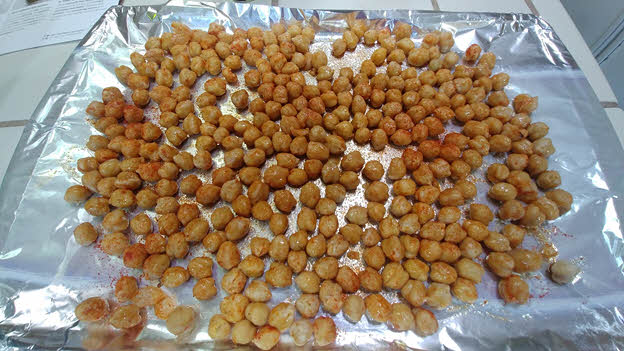 Bake chickpeas