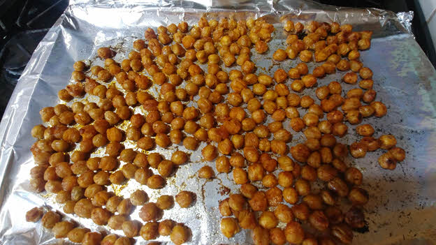 Bake chickpeas