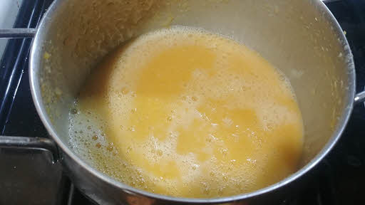 Blend butternut squash soup