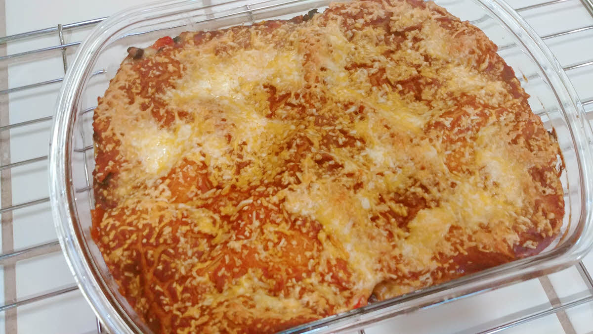 Vegetable Enchilada Casserole