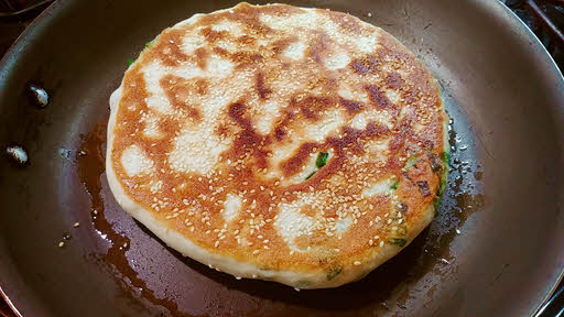 Cook the bread till brown on both sides