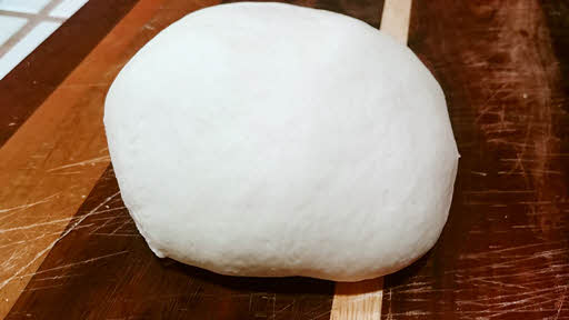 Knead flour into a soft dough