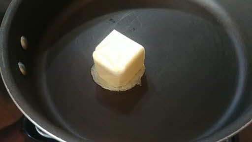 Heat butter in a pan