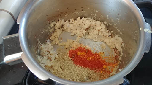 add rest of the spices