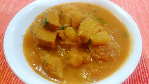 Plantain Curry is ready