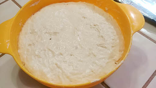 Focaccia dough