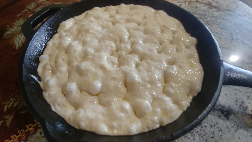 Focaccia dough