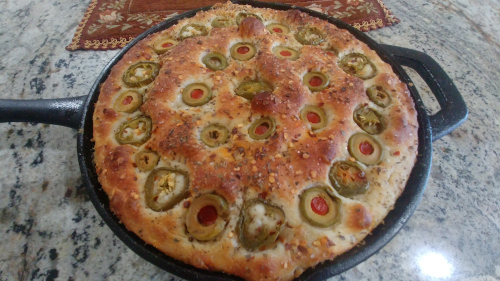 Focaccia dough