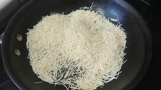 Fry vermicelli