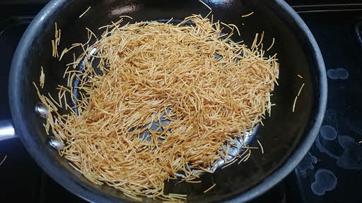 Fry vermicelli