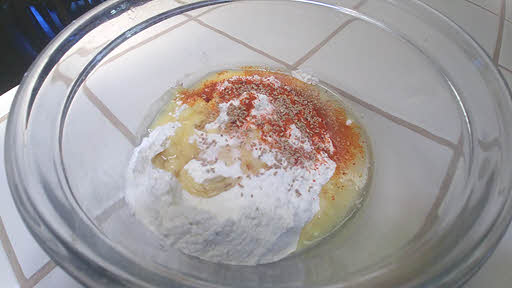 Mix dough ingredients