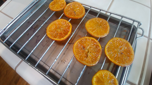 Simmer the slices till they start to become translucent