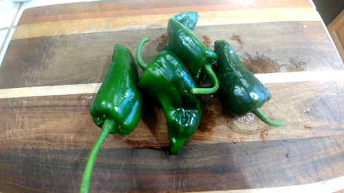 Poblano peppers