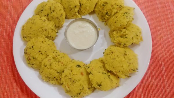 Super Soft Zucchini Idli