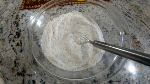 Sift flour, baking powder and salt